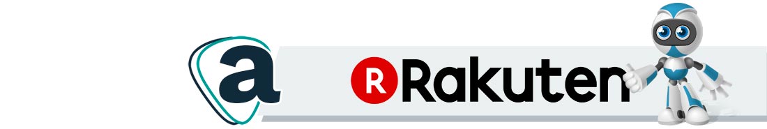 Logo com Link para o site do Rakuten