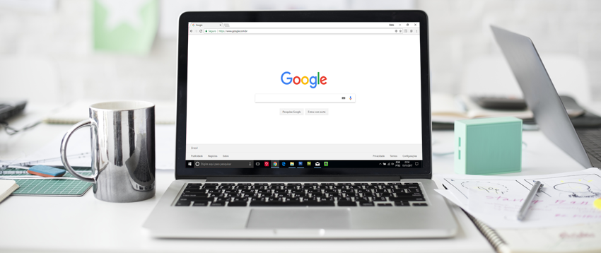 Transformação Digital - Notebook - Pesquisa no Google